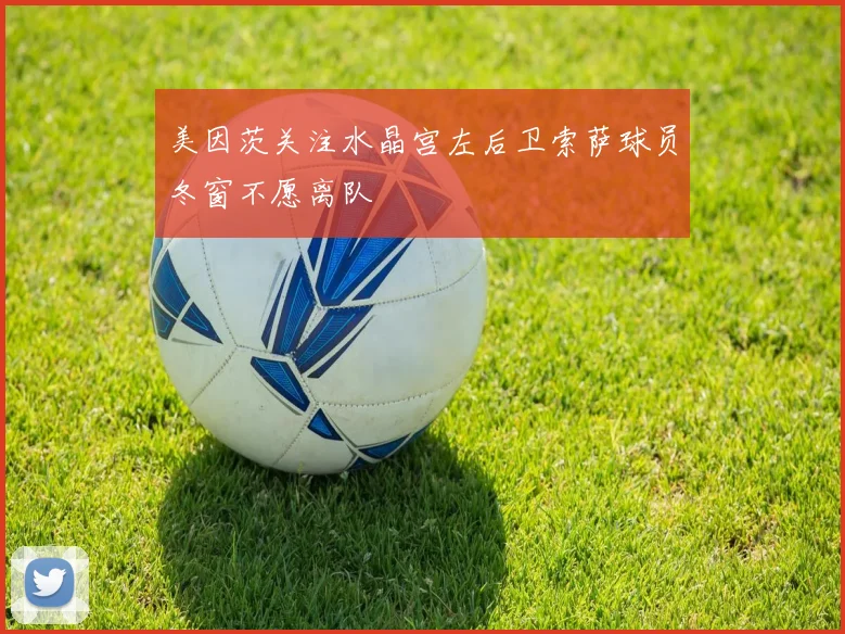 美因茨关注水晶宫左后卫索萨球员冬窗不愿离队